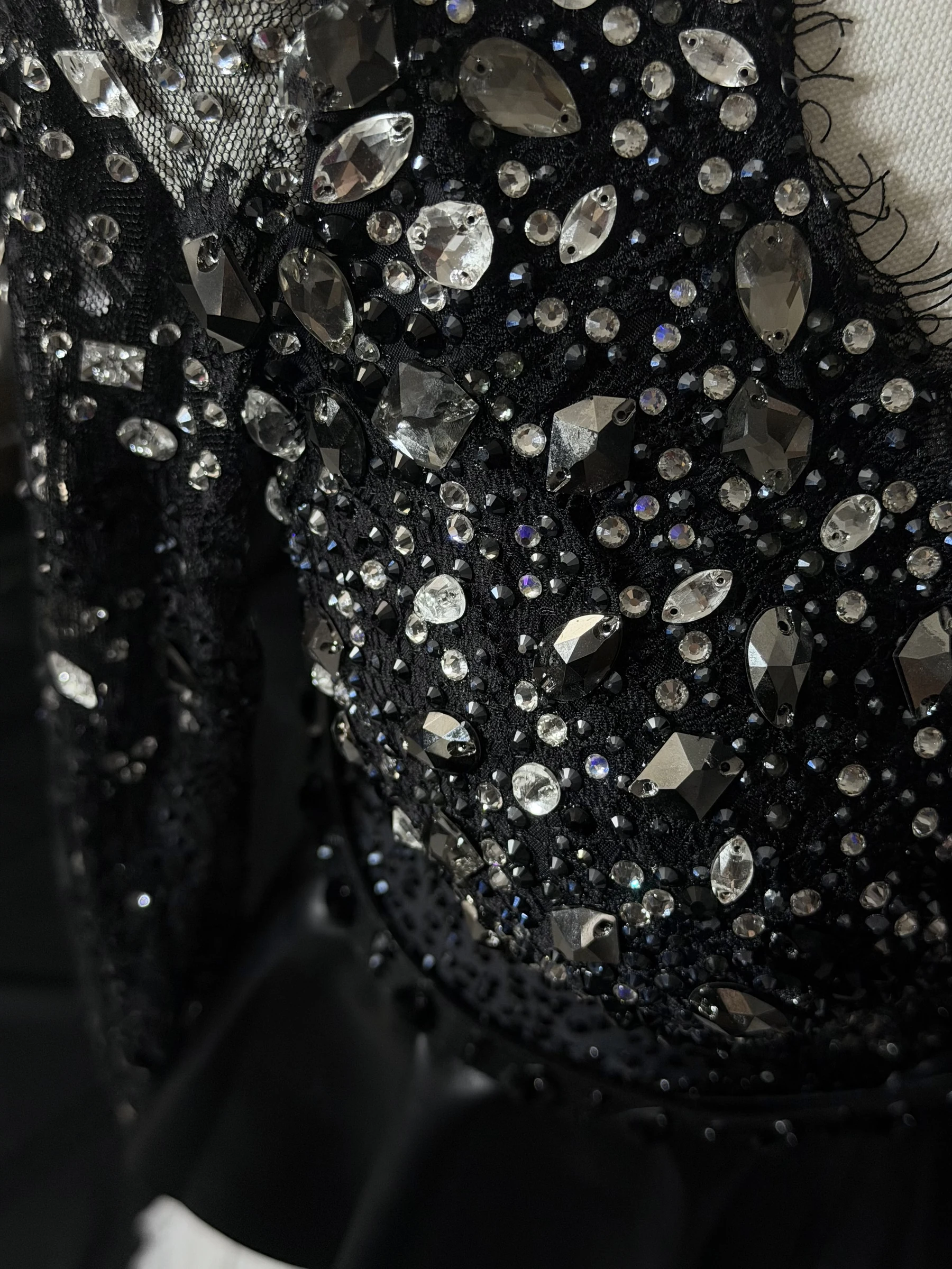Eclipse final gown bodice detail