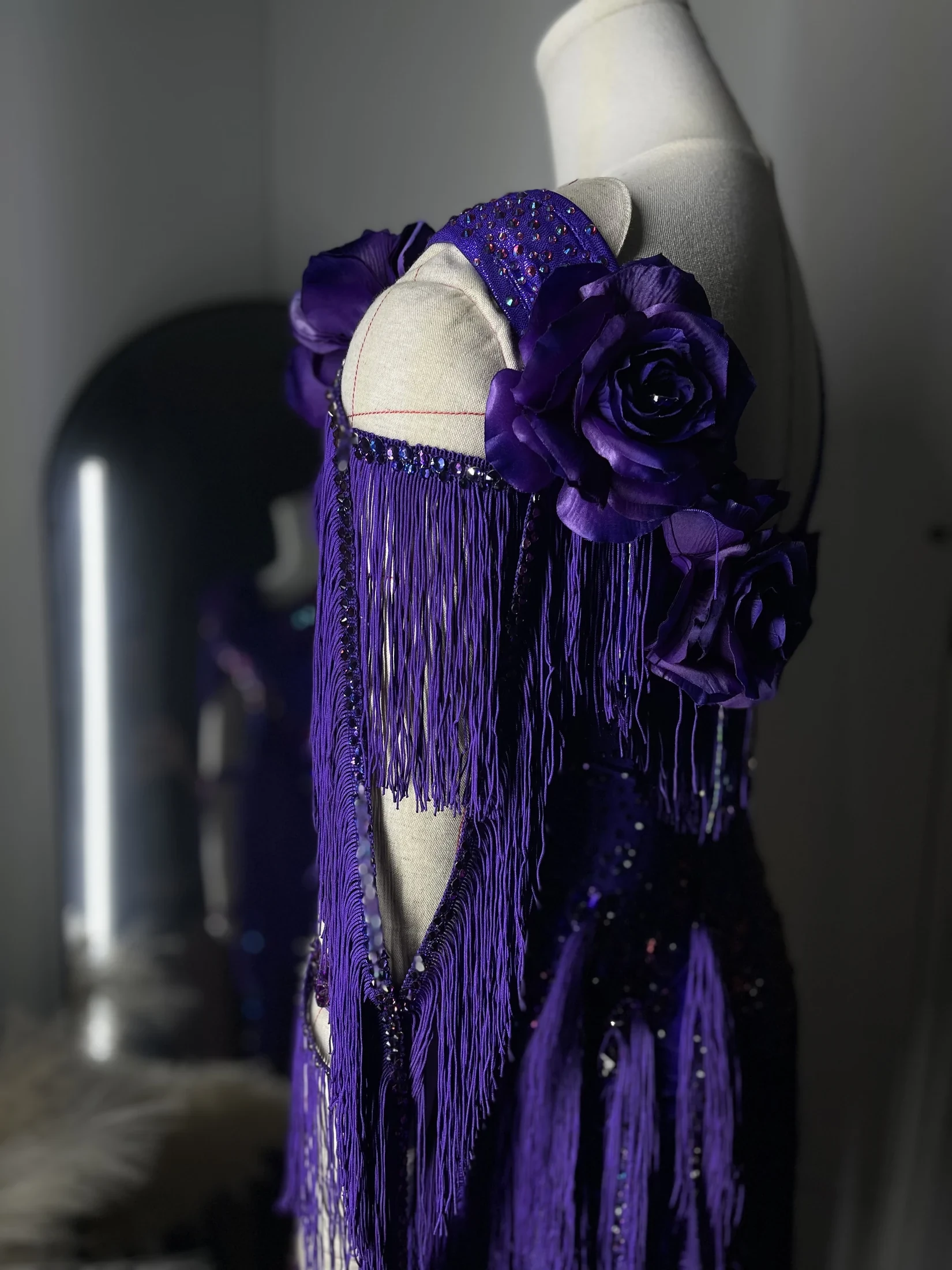 Velocity fringe and shoulder detail
