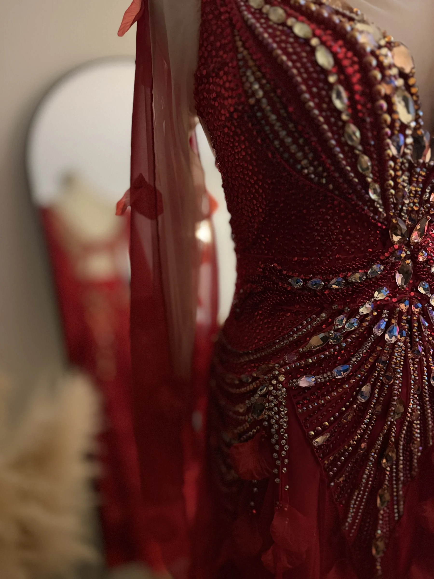 Camellias Before Sunset final crystal bodice